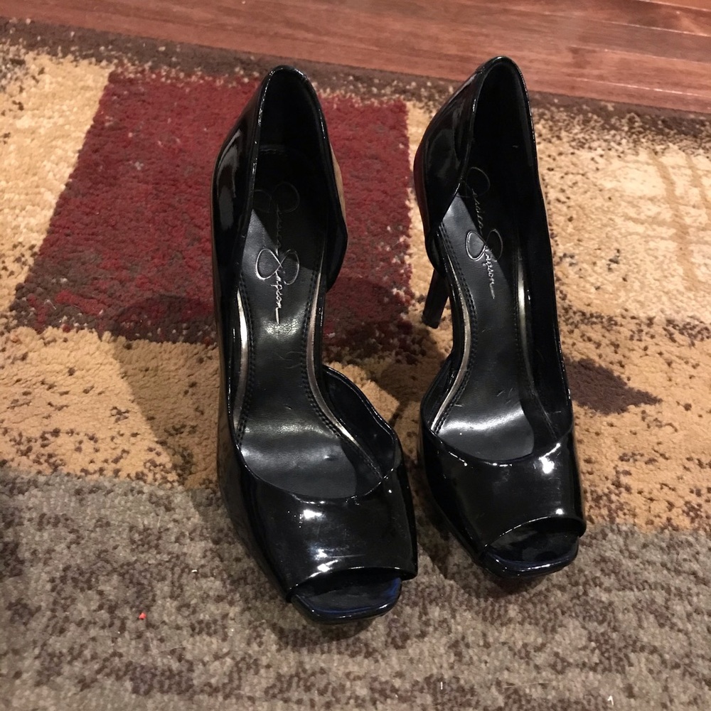 Jessica Simpson high heels